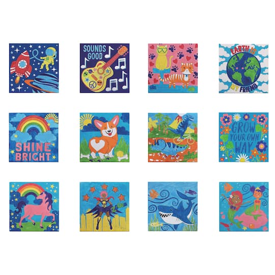Assorted Canvas Paint Set by Creatology™